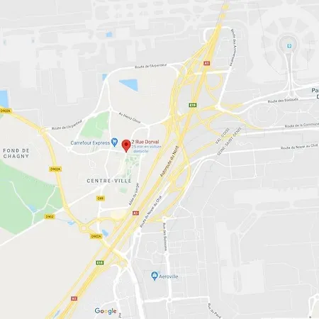 Paris Cdg : Duplex - 3 Bedrooms דירה