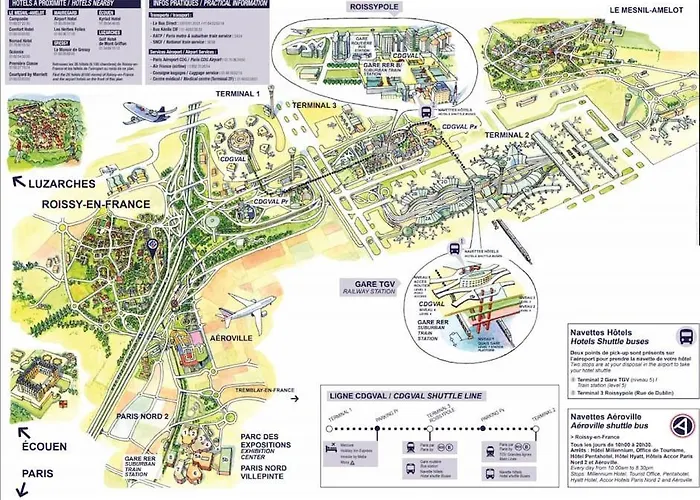 Apartment Paris Cdg : Duplex - 3 Bedrooms