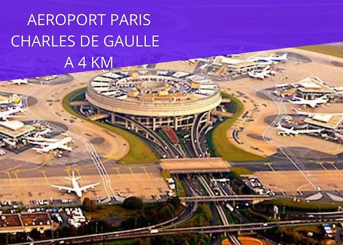 Paris Cdg : Duplex - 3 Bedrooms Apartment *